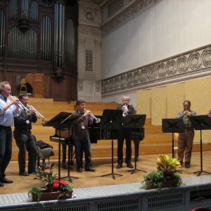 In Brussels with Reinhold Friedrich, Gabriele Cassone, Fred Mills, Guy Touvron and Dominique Bodart 2005